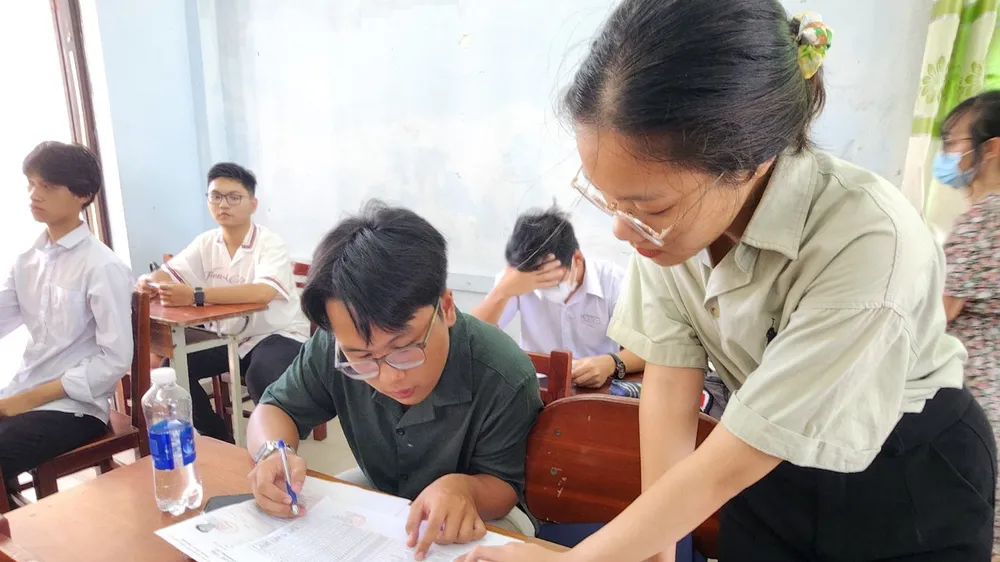 Một điểm thi tại kỳ thi tốt nghiệp THPT năm 2023 Đà Nẵng