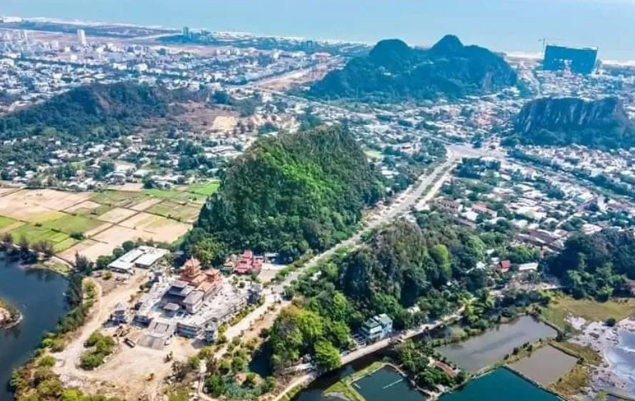 Toàn cảnh quận Ngũ Hành Sơn (TP Đà Nẵng)