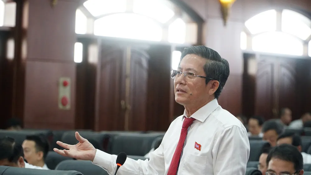 Ông Trần Nam Hưng, Phó Chủ tịch UBND TP Đà Nẵng thông tin. Ảnh: XUÂN QUỲNH