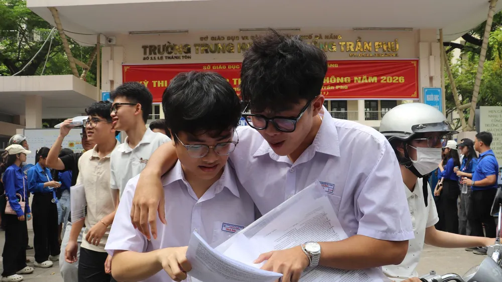 Đà Nẵng công bố điểm thi tốt nghiệp THPT năm 2026 từ 8 giờ ngày 1-7