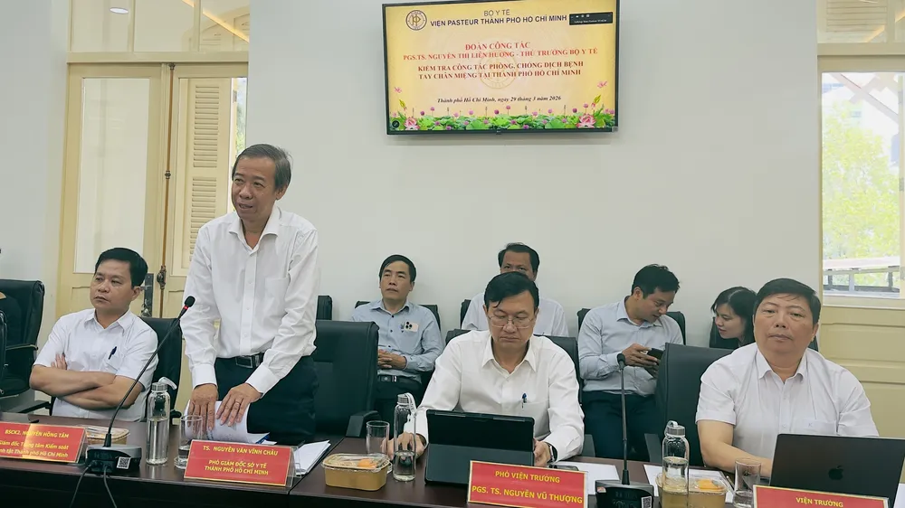 Bộ Y tế giám sát tình hình dịch tay chân miệng tại TPHCM
