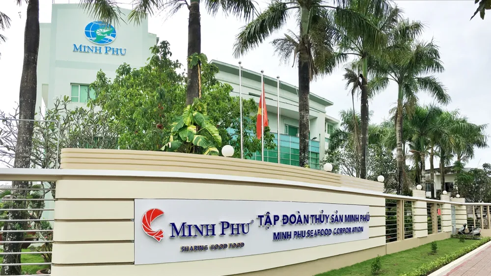 Một góc Công ty cổ phần tập đoàn thủy sản Minh Phú hôm nay