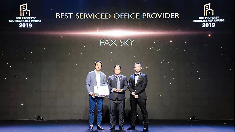Pax Sky đoạt giải Nhà cung cấp dịch vụ văn phòng tốt nhất Đông Nam Á 2019