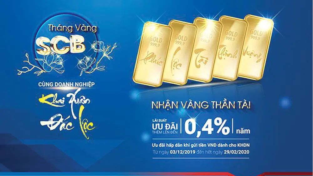 SCB triển khai chương trình ưu đãi lớn dành cho khách hàng tổ chức và doanh nghiệp