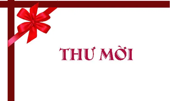Thư mời họp mặt