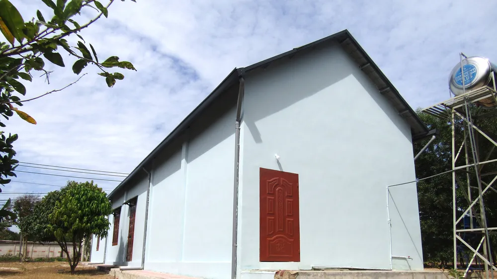 Một công trình xây dựng trên đất chưa chuyển mục đích xây dựng