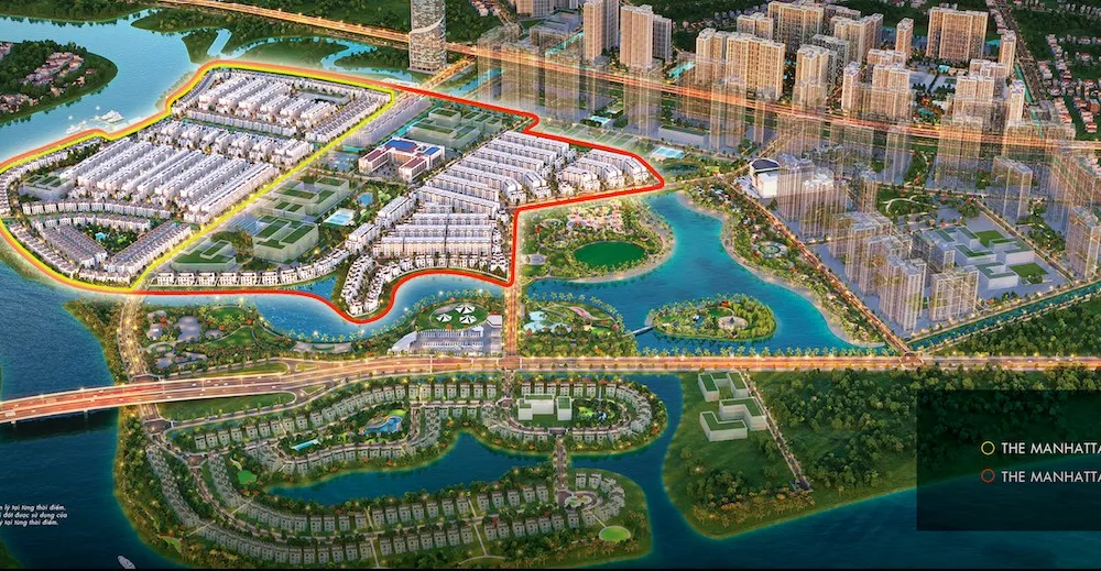 Vinhomes Grand Park mở rộng quần thể thấp tầng The Manhattan