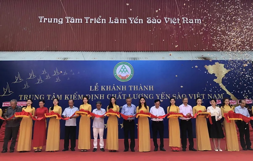 Khánh thành trung tâm kiểm định chất lượng yến sào