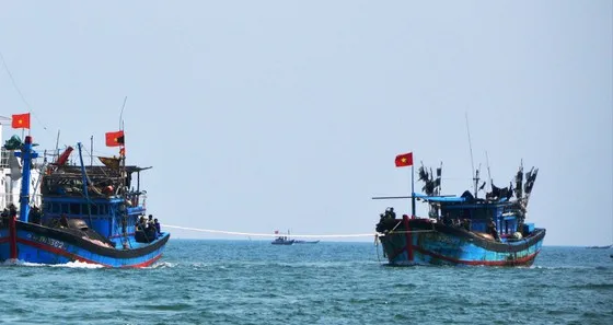 Chìm tàu cá, 9 thuyền viên được cứu sống