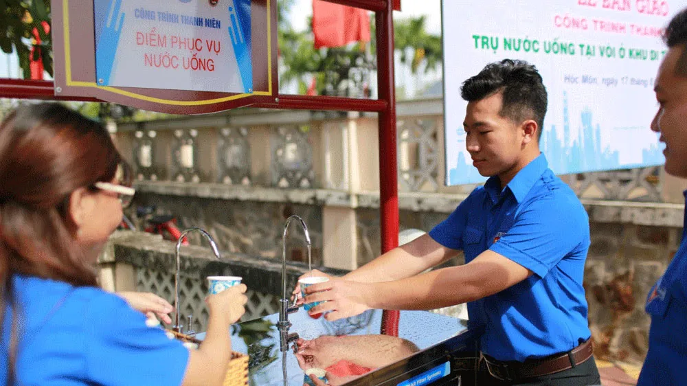 Thực hiện nhiều công trình cấp nước sạch