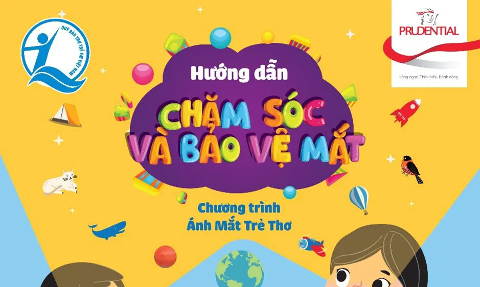 Prudential và quỹ bảo trợ trẻ em tiếp tục hành động vì ánh mắt trẻ thơ