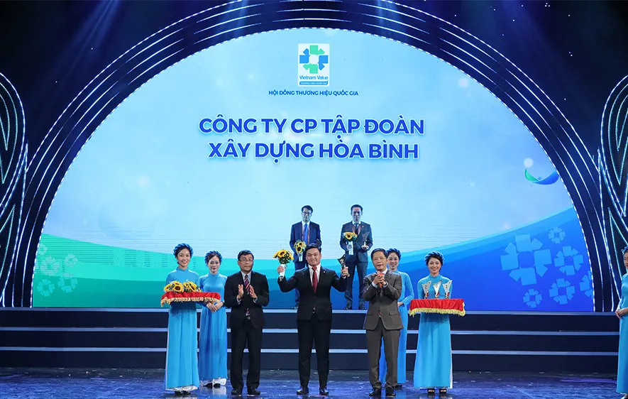 Tập đoàn Xây dựng Hòa Bình - Nhà thầu xây dựng 7 lần liên tiếp đạt Thương hiệu Quốc gia Việt Nam