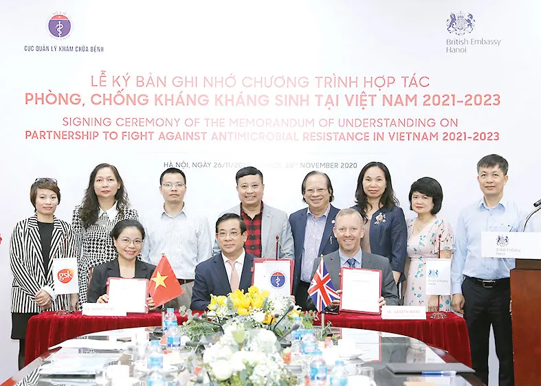 Bộ Y tế, Đại sứ quán Anh và GSK hợp tác phòng chống kháng kháng sinh 