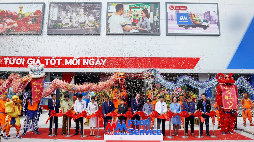 MM Mega Market khai trương Trung tâm Food Service Hưng Phú 