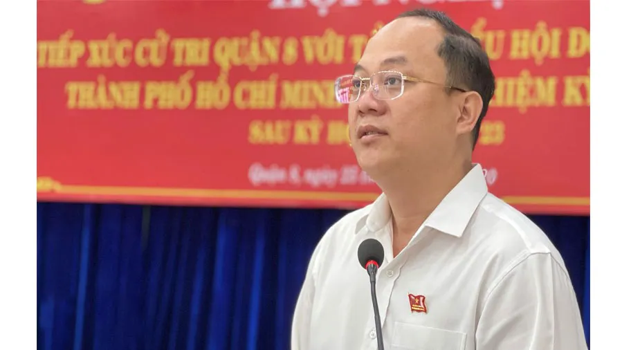 Quan tâm giám sát dự án chậm tiến độ ở quận 8