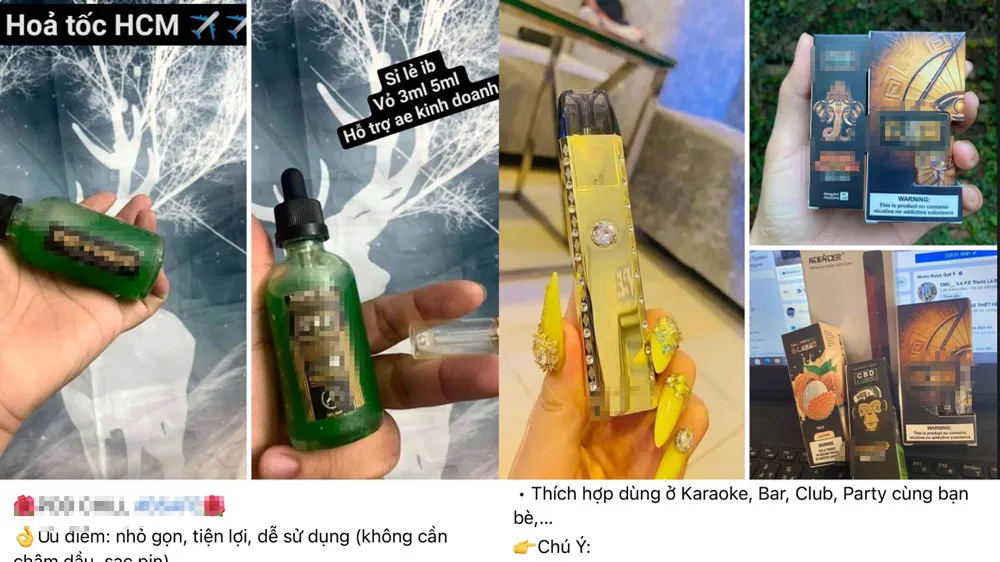 Khói sành điệu, triệu nỗi lo