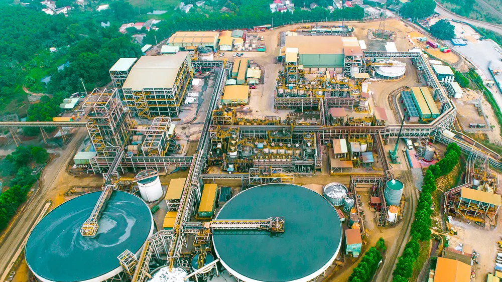 Dây chuyền nhà máy hiện đại của Masan High-Tech Materials tại Việt Nam
