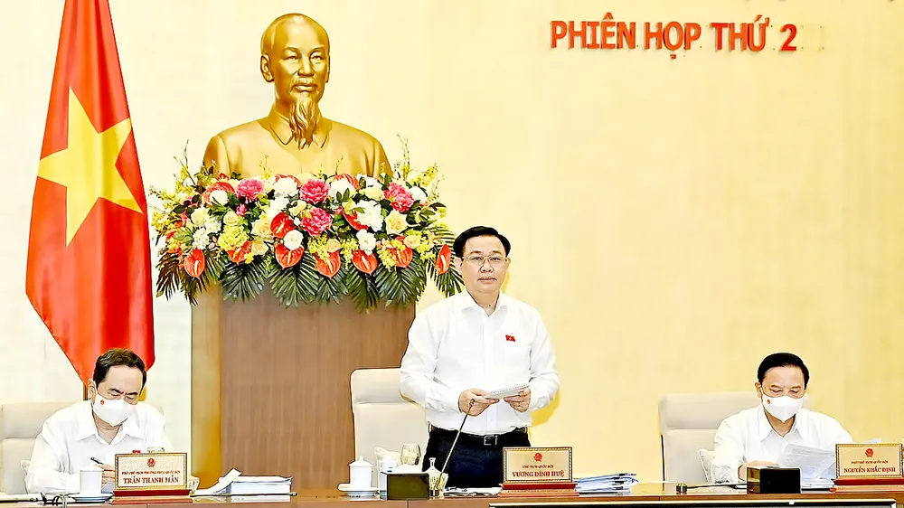 Phiên họp thứ 2 của Ủy ban Thường vụ Quốc hội