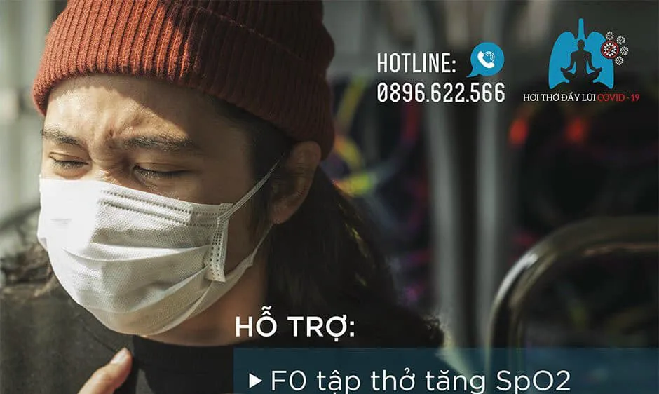 Người dân cần trợ thở có thể liên lạc số điện thoại đường dây nóng của dự án “Hơi thở đẩy lùi Covid-19”