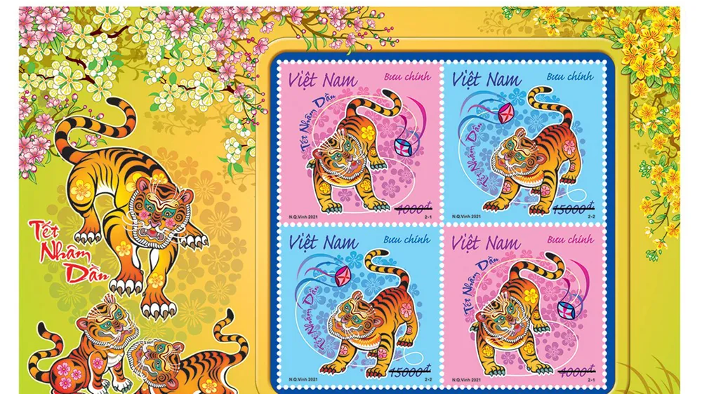 Phát hành bộ tem “Tết Nhâm Dần”