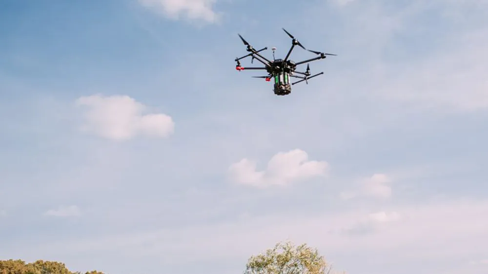 Dùng drone trồng rừng tại Croatia