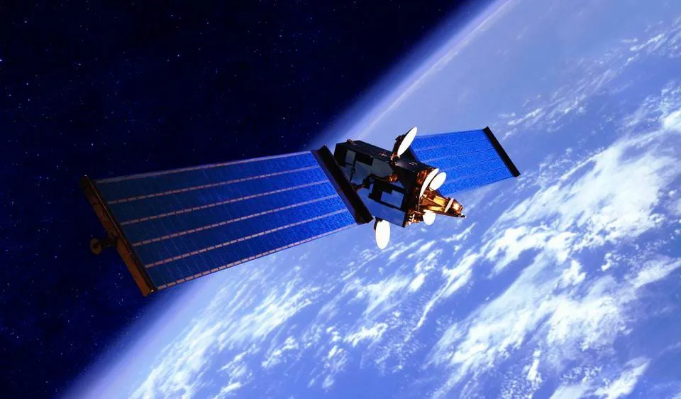 Một vệ tinh Starlink của SpaceX nhìn từ không gian. Ảnh: Panda Security