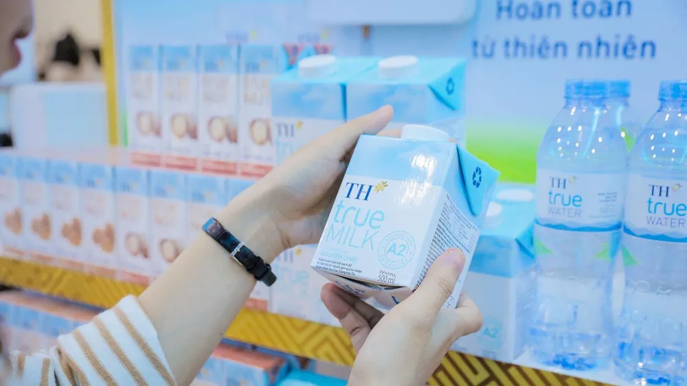 TH true MILK: Ly sữa tươi sạch tạo dựng thế hệ vàng