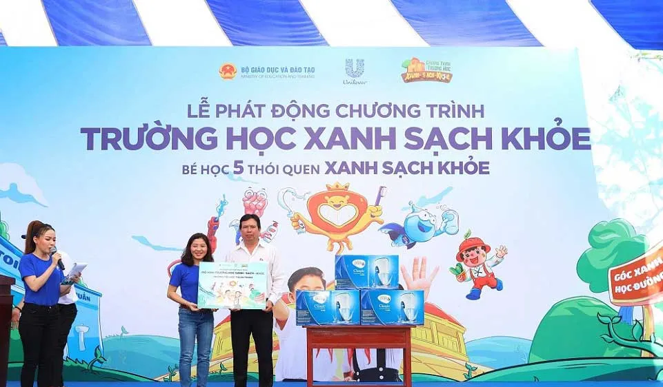 Unilever Việt Nam tiếp tục đồng hành cùng Bộ Y tế và Bộ Giáo dục & Đào tạo nâng cao sức khỏe người dân