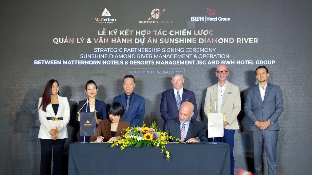 Lễ ký kết thỏa thuận hợp tác giữa Matterhorn Hotels & Resorts và Best Western Hotels and Resorts