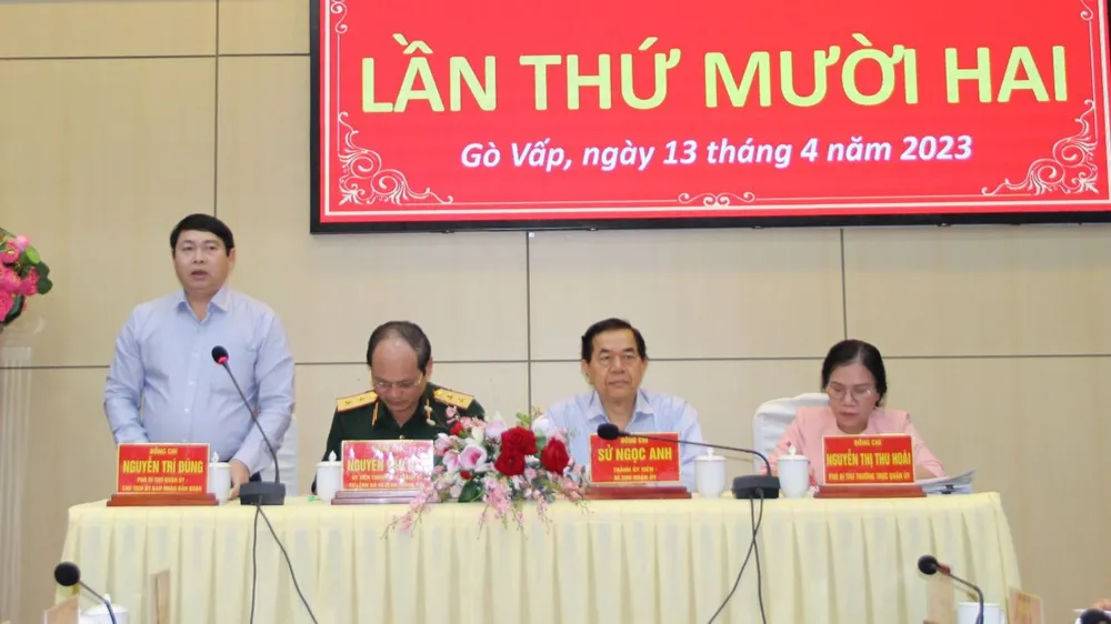 Quận Gò Vấp: 33 đảng bộ, chi bộ cơ sở hình thành “Không gian văn hóa Hồ Chí Minh”