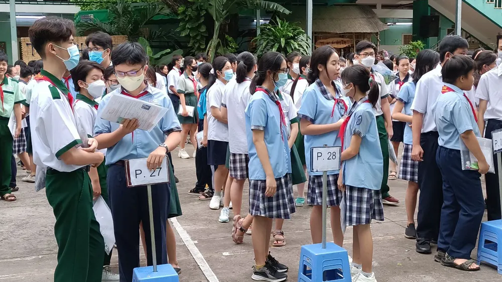 TPHCM: Chính thức công bố điểm thi tuyển sinh lớp 10 năm học 2023-2024 
