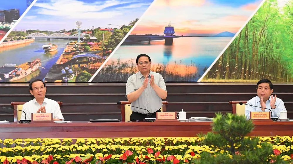 Thủ tướng Phạm Minh Chính chủ trì hội nghị Hội đồng điều phối vùng Đông Nam bộ