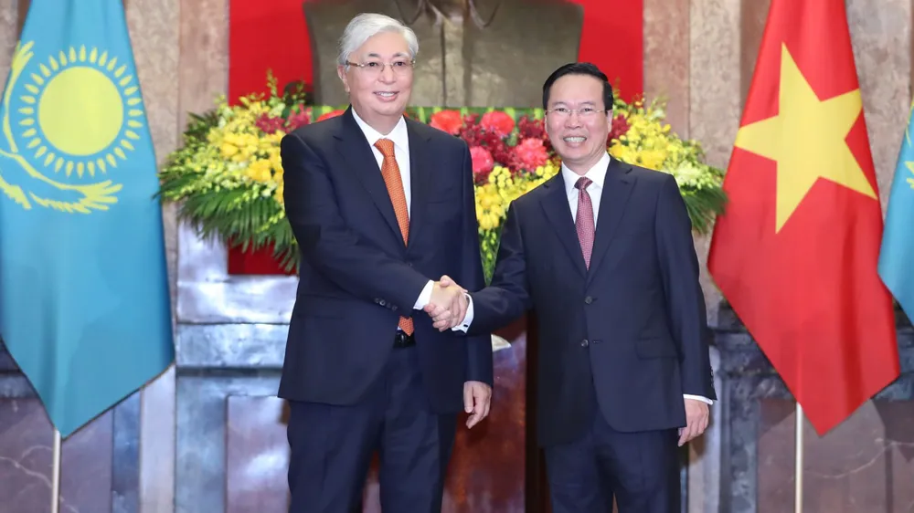 Việt Nam và Kazakhstan đặt mục tiêu sớm đạt 1,5 tỷ USD kim ngạch thương mại hai chiều
