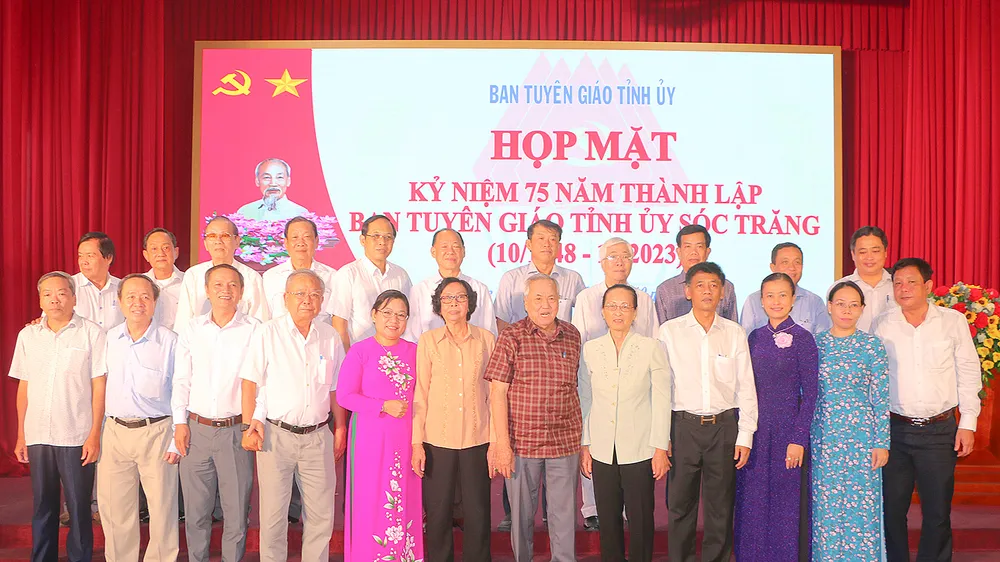 Kỷ niệm 75 năm thành lập Ban Tuyên giáo Tỉnh ủy Sóc Trăng