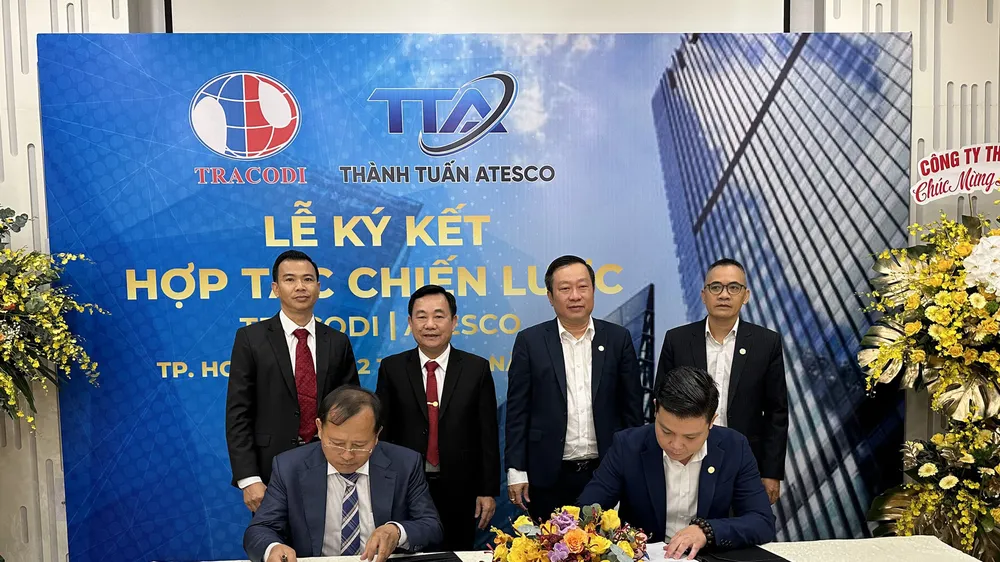Ký kết hợp tác chiến lược giữa Tracodi và Thành Tuấn Atesco