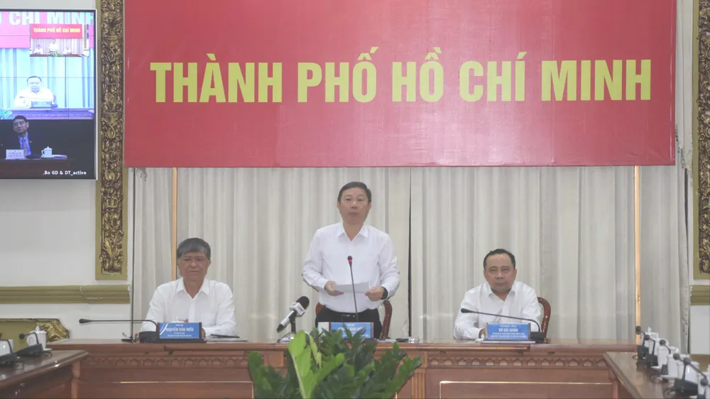 TPHCM: Triển khai 4 nhóm giải pháp nâng cao hiệu quả đổi mới giáo dục và đào tạo