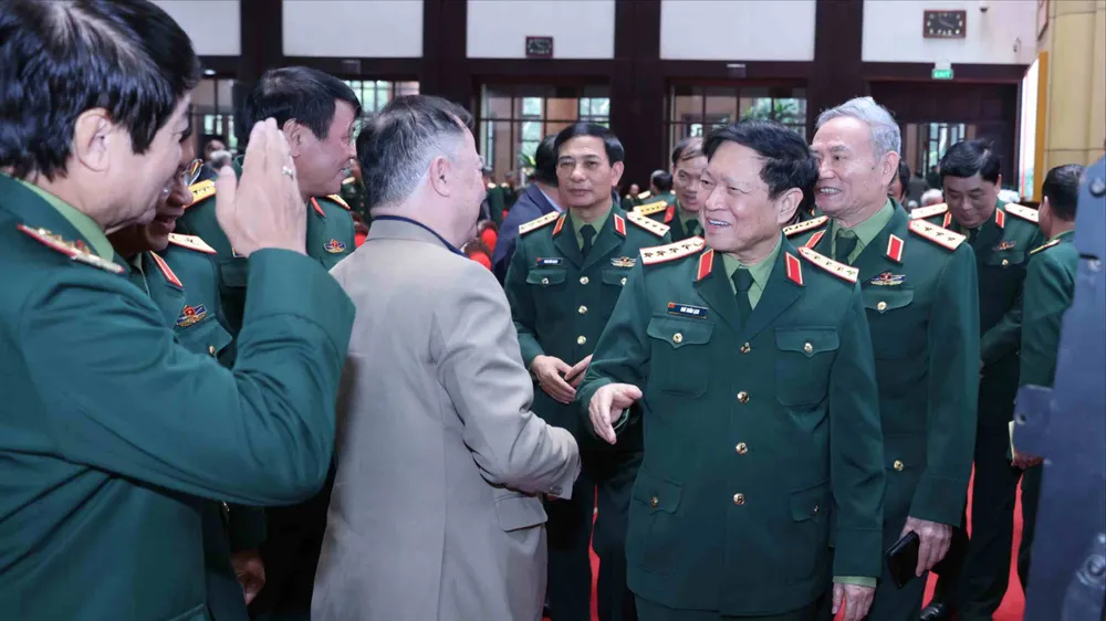 Gặp mặt cán bộ cao cấp quân đội nghỉ hưu, nghỉ công tác