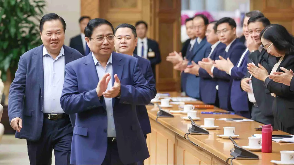 Thủ tướng làm việc với 19 tập đoàn, tổng công ty nhà nước