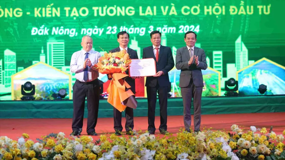 Công bố Quy hoạch tỉnh Đắk Nông thời kỳ 2021 - 2030, tầm nhìn đến năm 2050