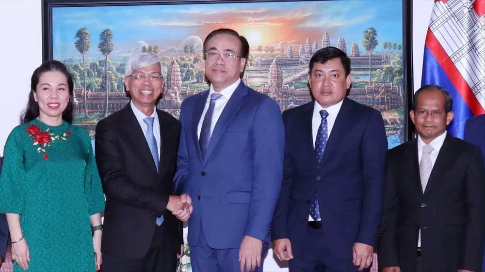 Lãnh đạo TPHCM chúc mừng Tết cổ truyền Campuchia