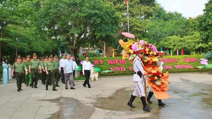 Bộ Công an tổ chức nhiều hoạt động ý nghĩa tại Nghệ An