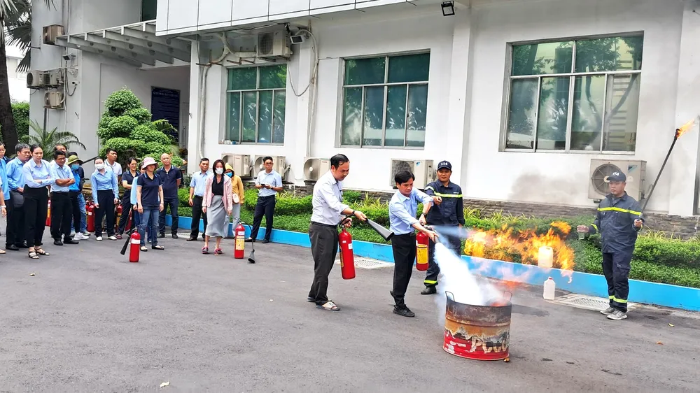 Thực tập chữa cháy và cứu nạn, cứu hộ