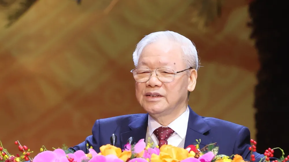 Tổng Bí thư Nguyễn Phú Trọng. Ảnh; QUANG PHÚC
