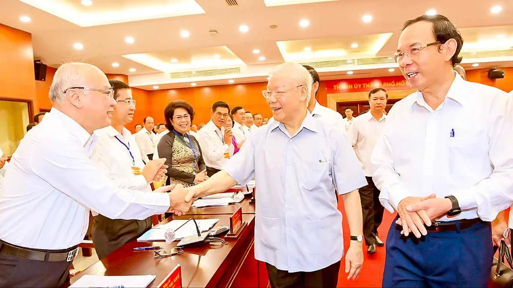 Tổng Bí thư Nguyễn Phú Trọng trong lòng Đảng bộ, Chính quyền, nhân dân Thành phố Hồ Chí Minh