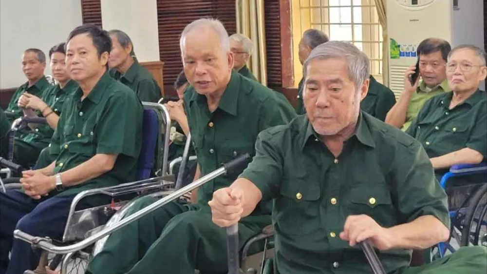 Nhiều thương bệnh binh bày tỏ niềm xúc động, tiếc thương Tổng Bí thư Nguyễn Phú Trọng