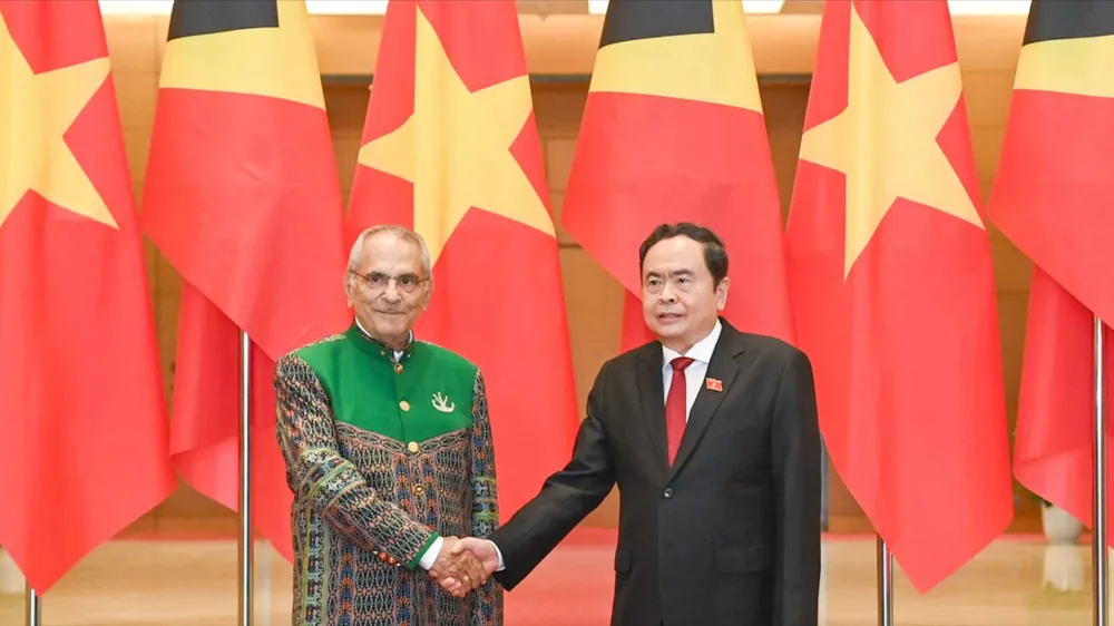 Chủ tịch Quốc hội Trần Thanh Mẫn: "Tiềm năng và dư địa hợp tác nghị viện giữa Việt Nam và Timor-Leste rất lớn"