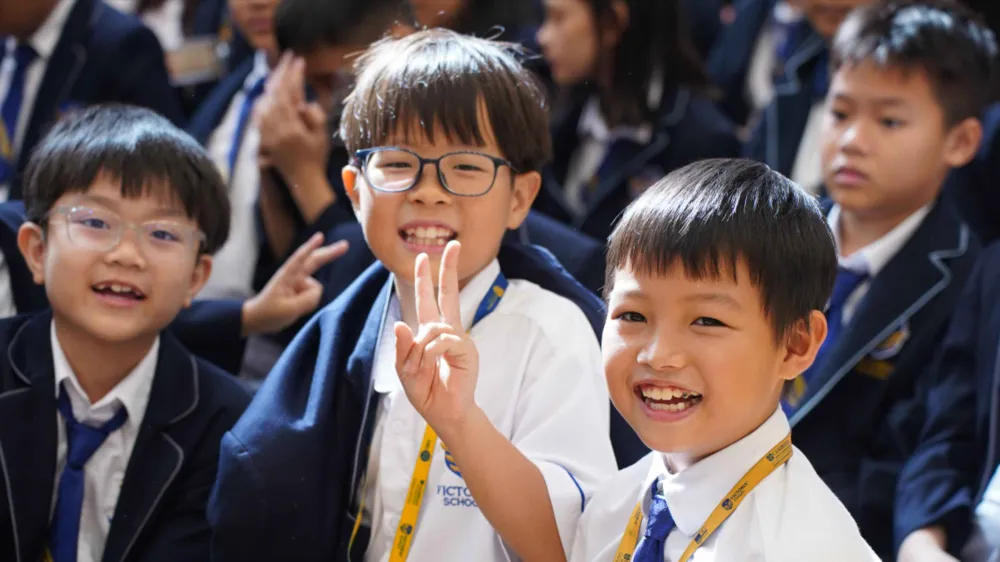 Không khí khai giảng rộn ràng tại Hệ thống trường học Hạnh Phúc với sự đồng hành của UNESCO