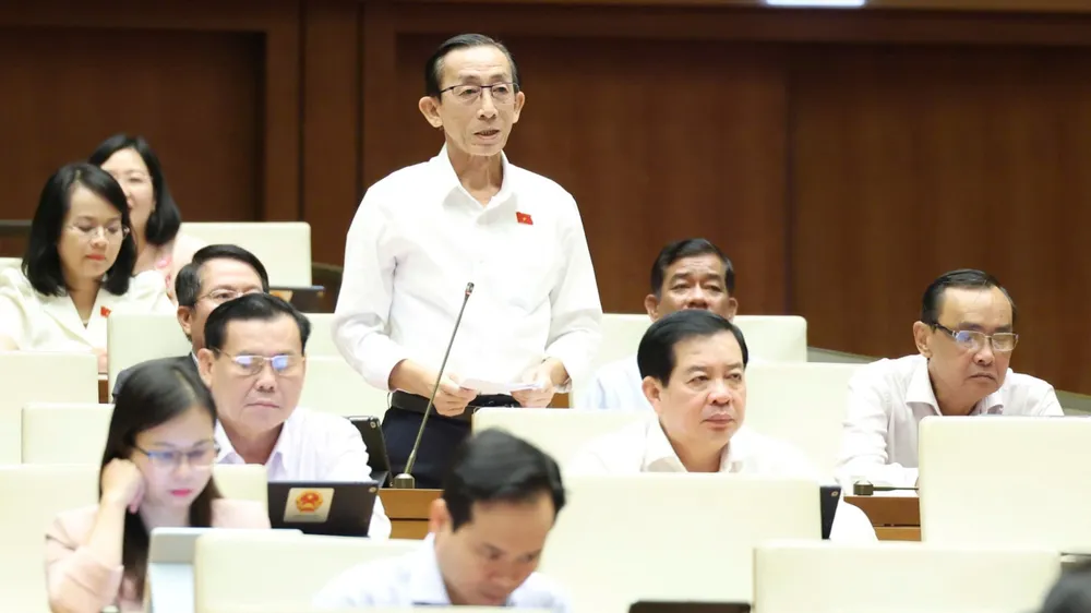 ĐB Tạ Văn Hạ (Quảng Nam). Ảnh: QUANG PHÚC 