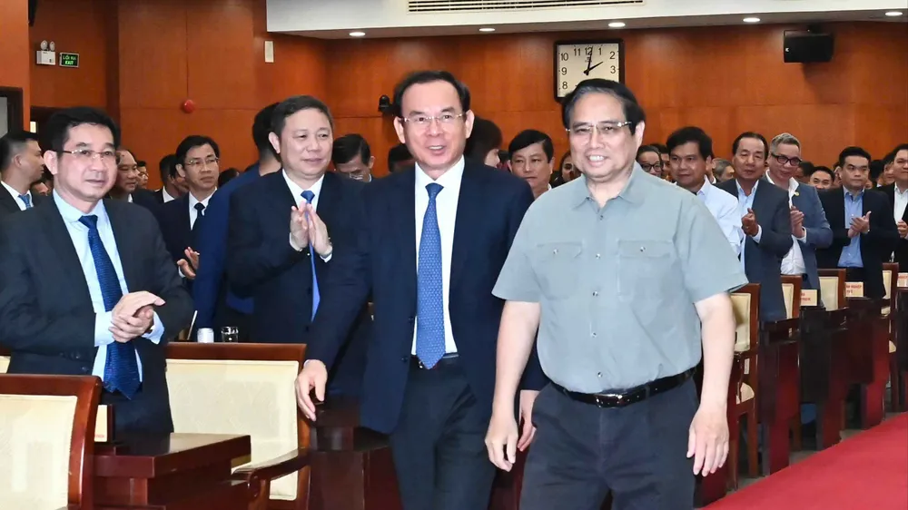Thủ tướng Phạm Minh Chính dự Hội nghị công bố quy hoạch TPHCM
