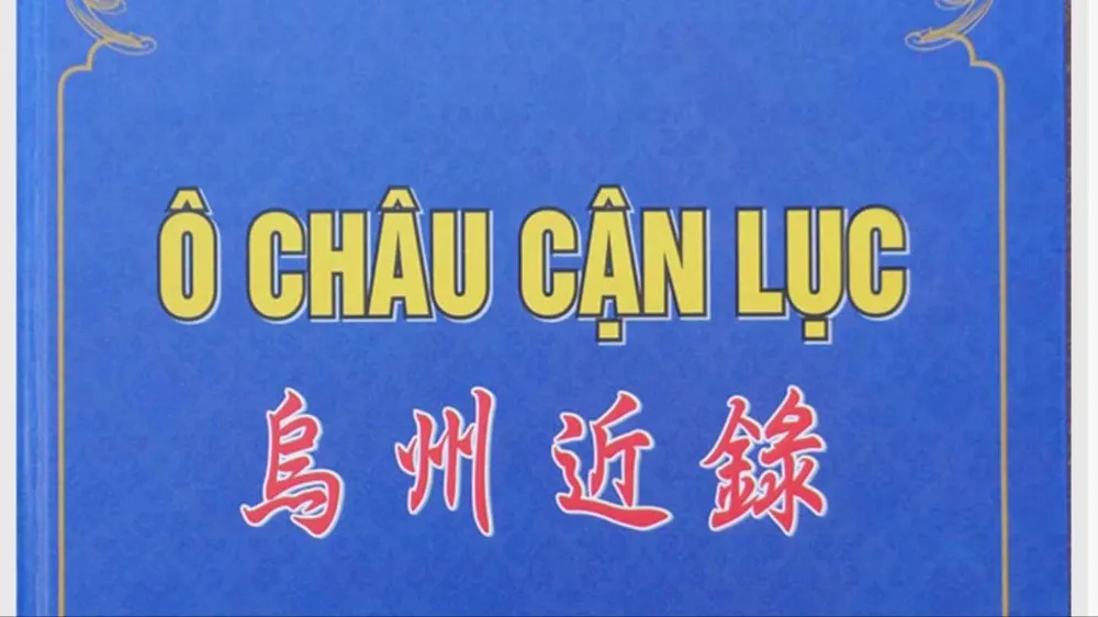 Ô Châu Cận Lục - Cuốn sách về một vùng địa linh